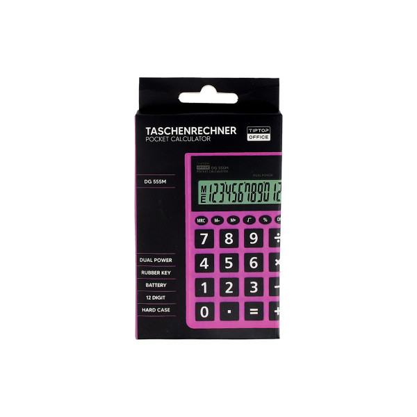 Pocket Calculator ''DG-555M'', 12-Digits 