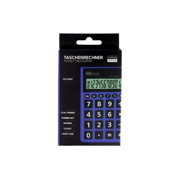 Pocket Calculator ''DG-555M'', 12-Digits 