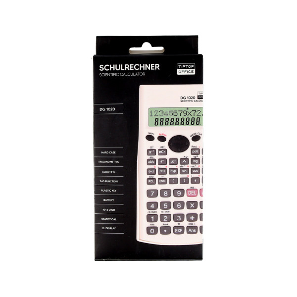 Schulrechner  ''DG-1020'', 12-Stellig 