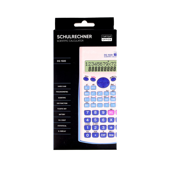 Schulrechner  ''DG-1020'', 12-Stellig 