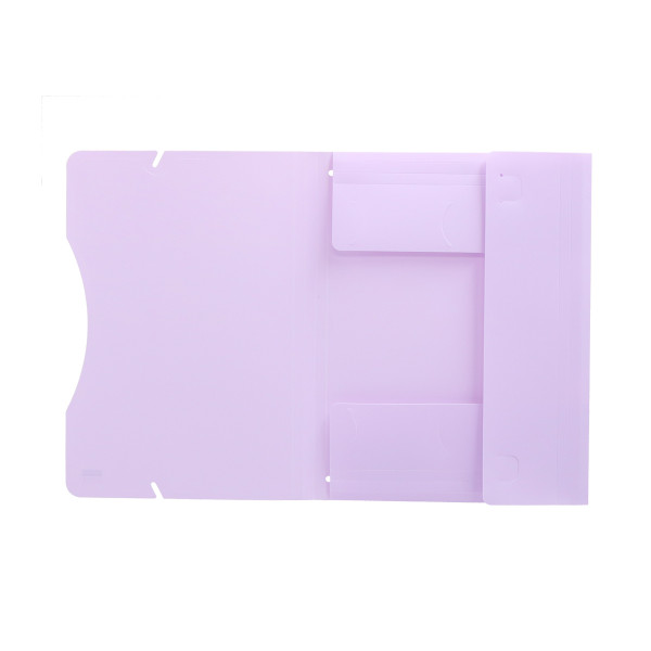 3-Flap File & Elastic Band, A4 PP 