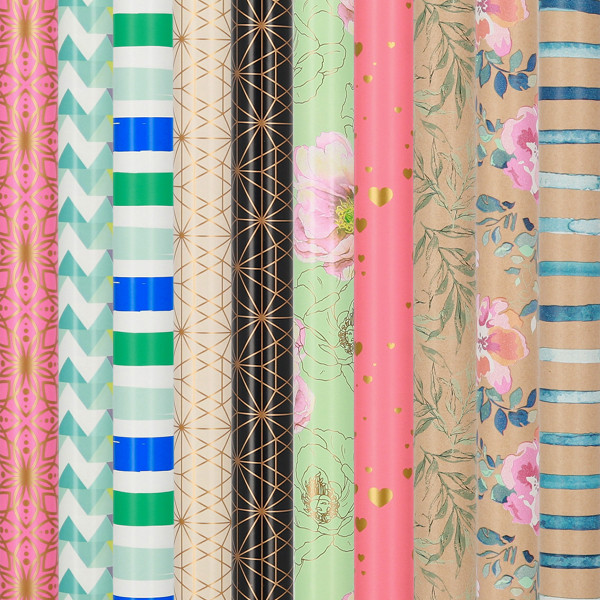 Gift paper ''EVERYDAY'' 50/1, Assorted colours 