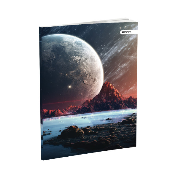 Sveska Premium A5 meki povez dikto Planets 52 lista 