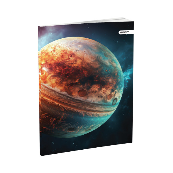 Sveska Premium A5 meki povez karo Planets 52 lista 
