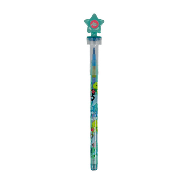 Color Pencils with Stamper 