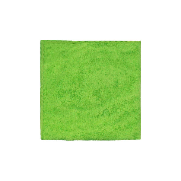 Mikrofaser-Reinigungstuch 40x40cm 1/1, Grün, 320g 