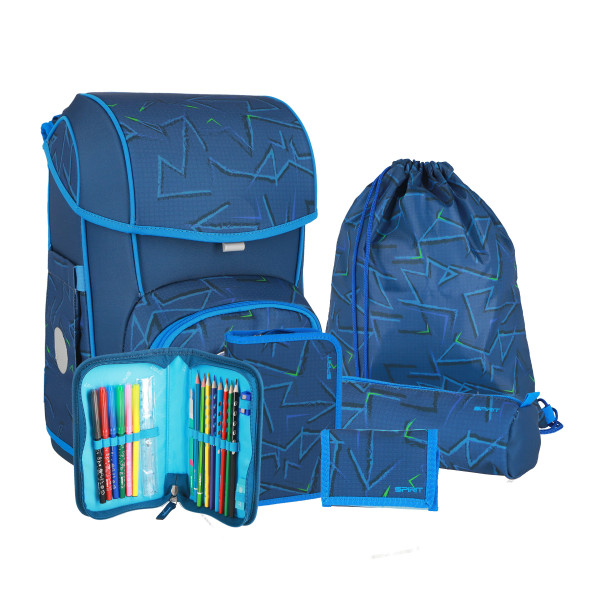 Torba set ''BLUE FOOTBALL'' COSMO 6-delova (Magnetna kopča) 