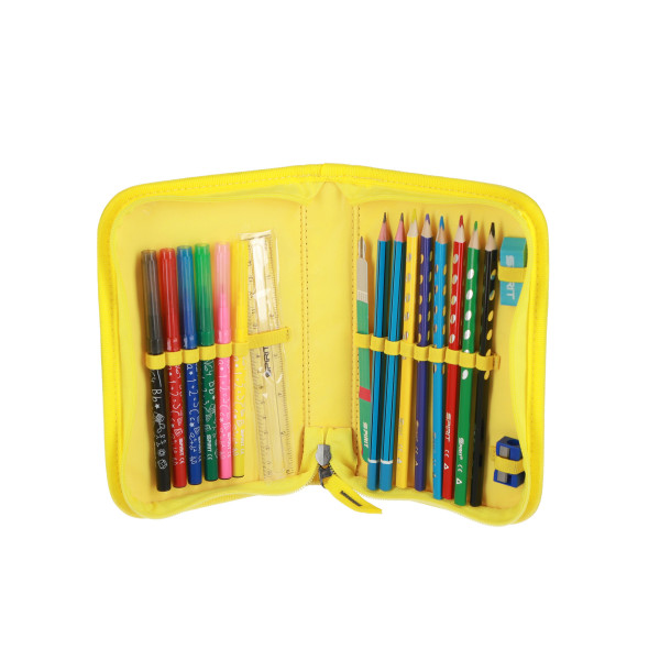 School bag set ''SPORT CAR'' COSMO 6-Pcs (Magnetic buckle) 