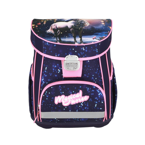 School bag set ''MAGIC HORSE'' VISION + 5-Pcs (Metal buckle) 
