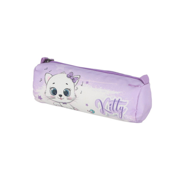 School bag set ''WHITE KITTY'' VISION + 5-Pcs (Metal buckle) 