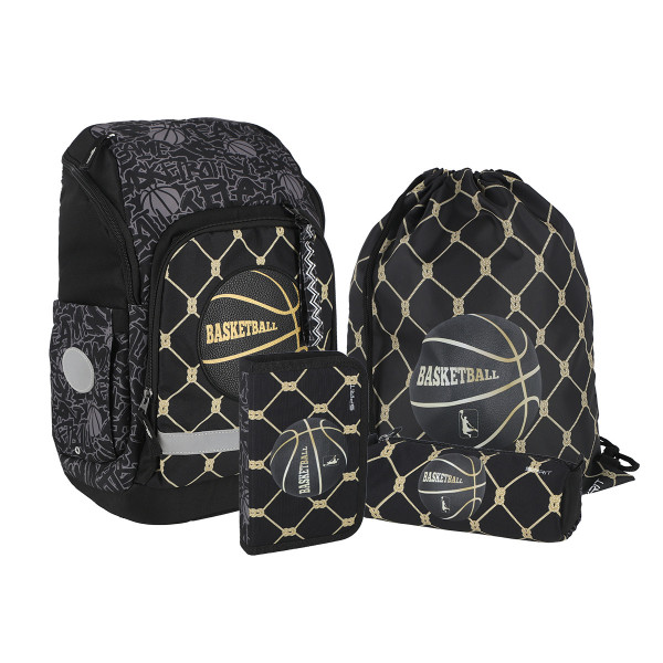 School bag set ''BASKETBALL'' SMART PACK 4-Pcs 