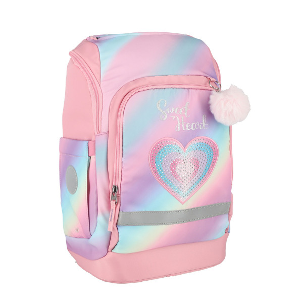 School bag set ''HEART DIAMOND'' SMART PACK 4-Pcs 