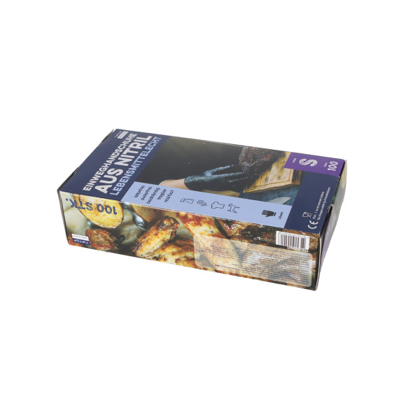 Disposable Nitrile gloves S 100/1 