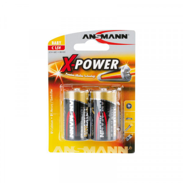 Batteries LR14 BabyC HQXP 