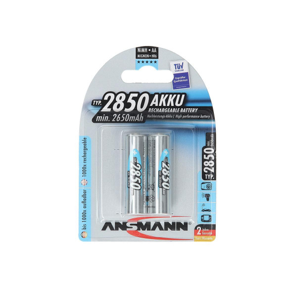 Rechargable batteries LR06 2850mAh 