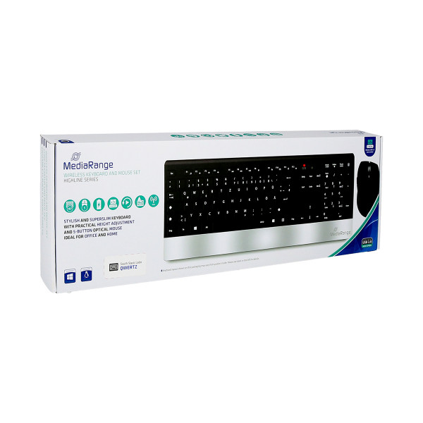 Keyboard & Mouse Wireless 