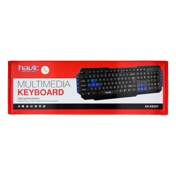USB Tastatur Multi-media ''HV-KB327'' 