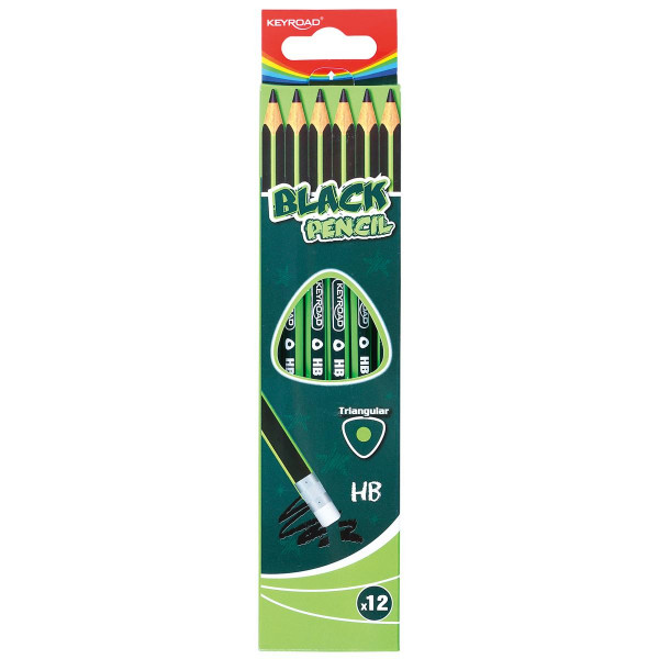 Wooden pencil with eraser 