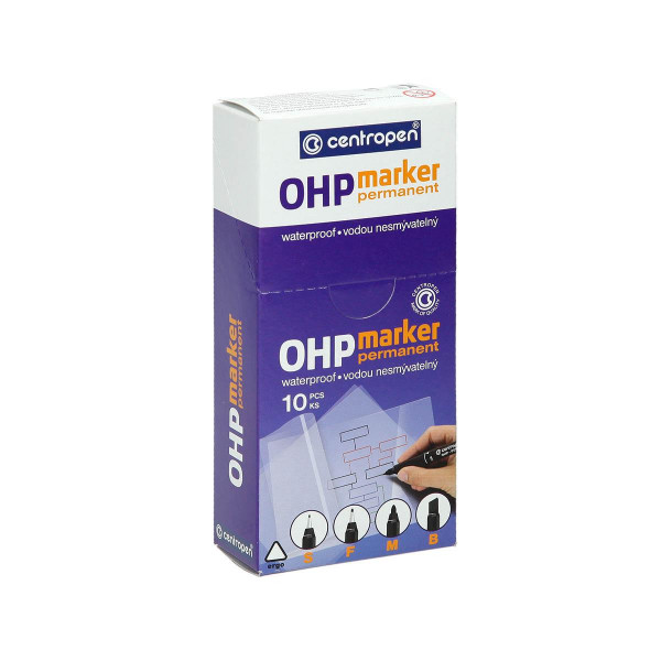 Marker OHP permanent, 1.0mm 