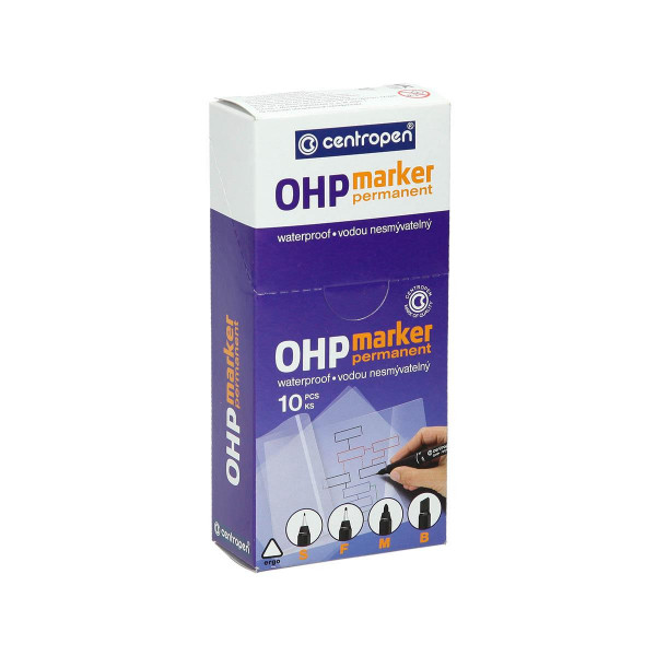 Marker OHP permanentni, 0.3mm 