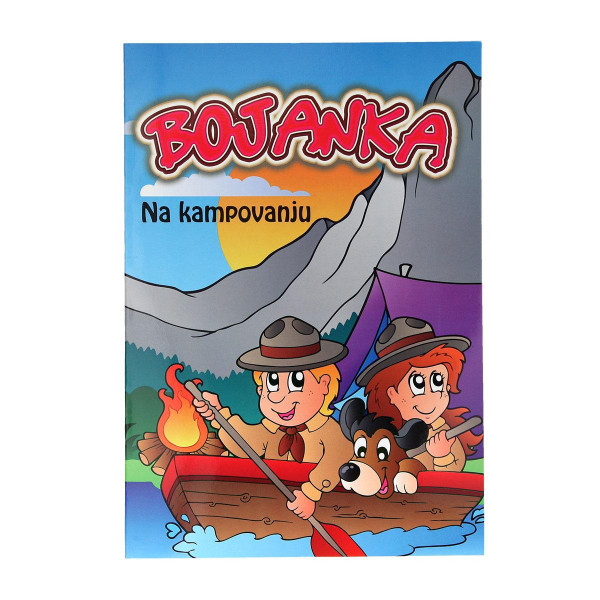 Bojanka ''Na kampovanju'' 