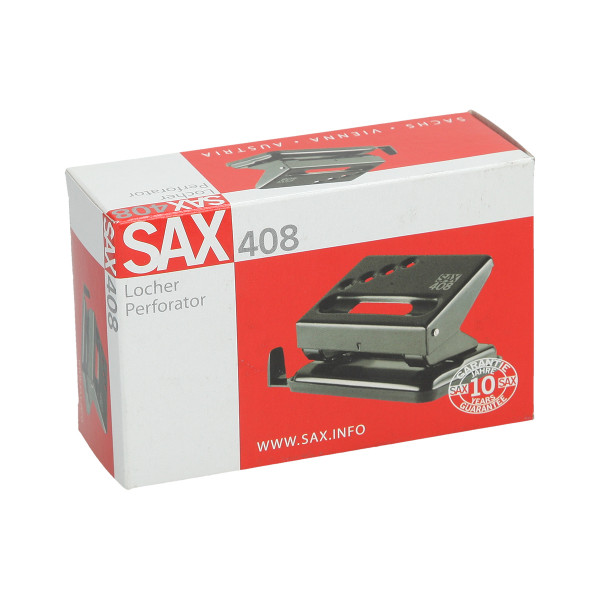 Perforator ''SAX 408'', metal, 30 sheets 