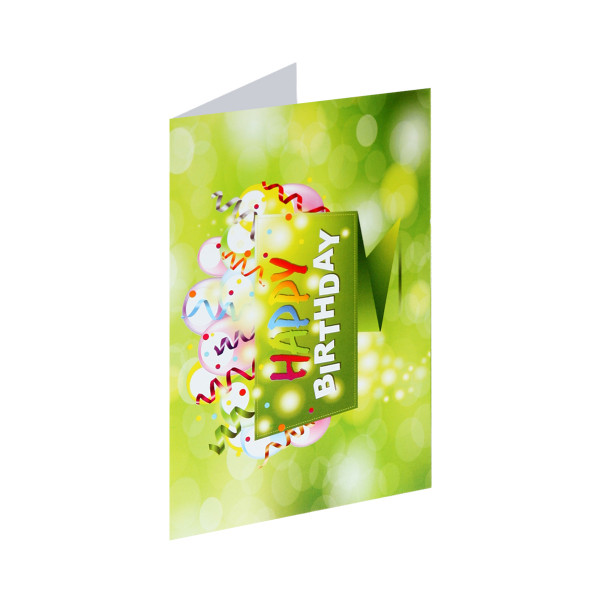 Greeting card ''Happy birthday 01'' 