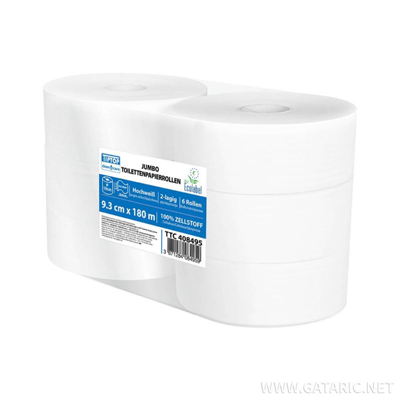 Jumbo Toilettenpapierrollen 180m 