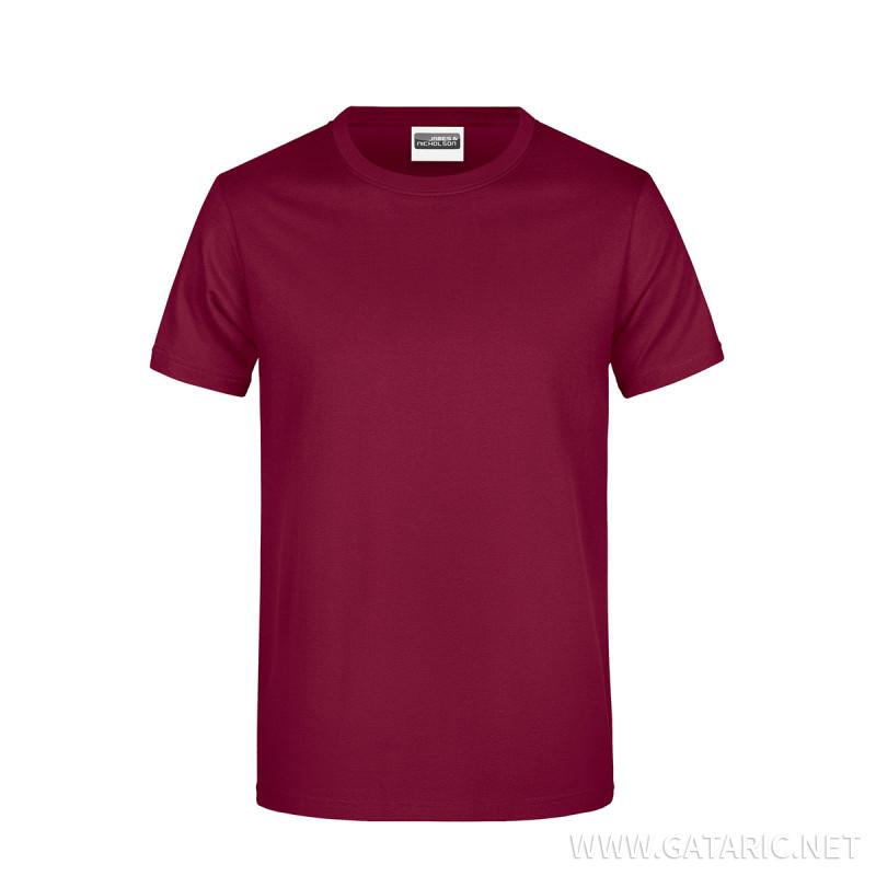 Majica Basic Muška, Bordo XL 