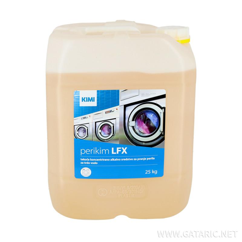 Liquid concentrated alkaline laundry detergent for hard water Perikim LFX 25 