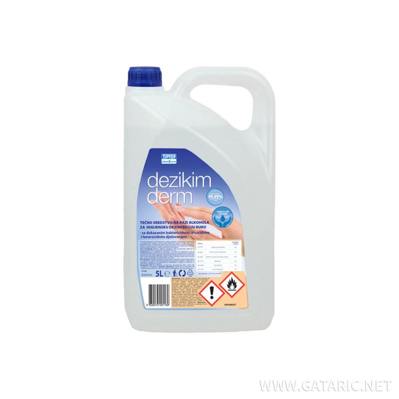 Hands sanitizer Dezikim Derm 5L