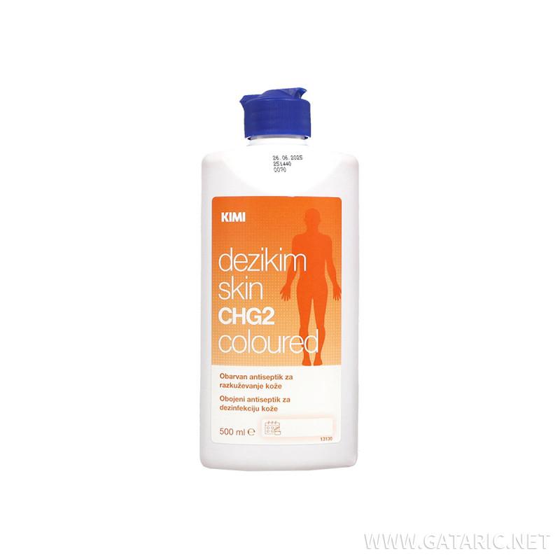 Obojeno antiseptičko sredstvo za dezinfekciju kože 