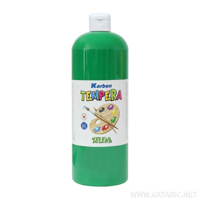 Tempera 1000ml, Zelena 