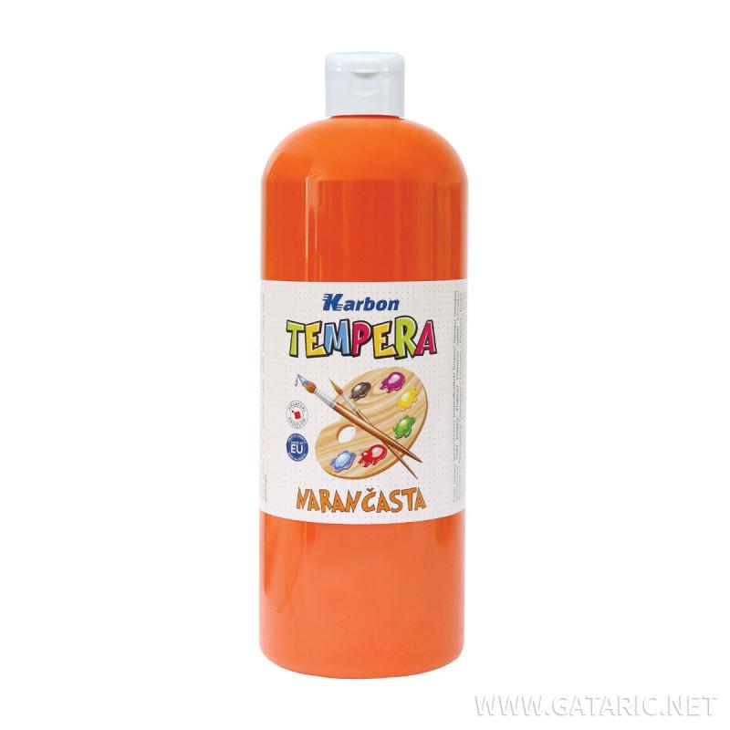 Tempera paint 1000ml, Orange