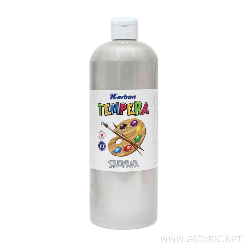 Tempera paint 1000ml, Silver 