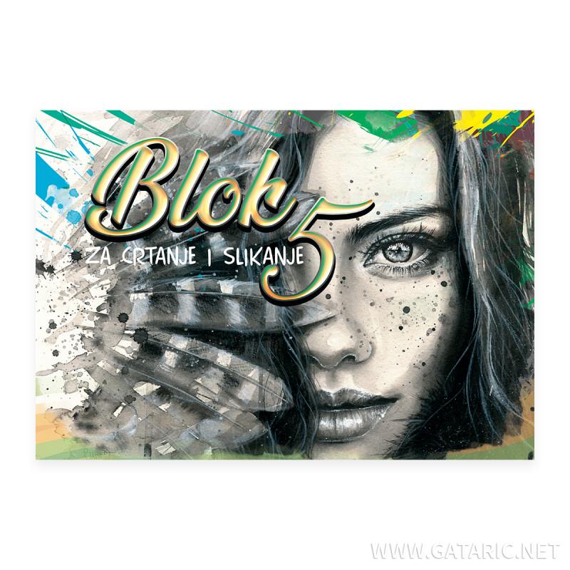 Zeichen block V, 10 Blätter 