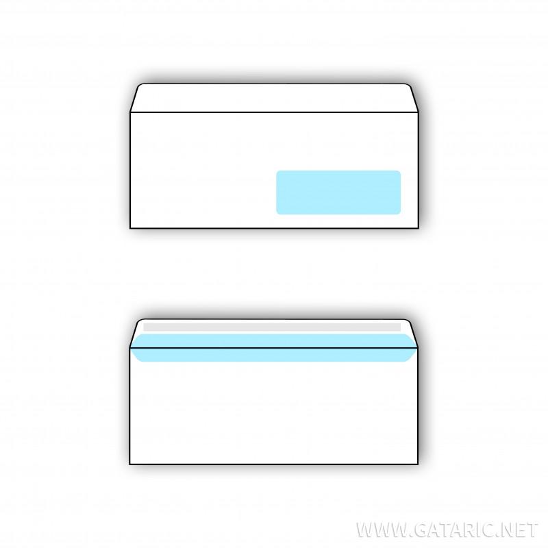 Envelope American Right Window, 23x11cm, 1/1000 