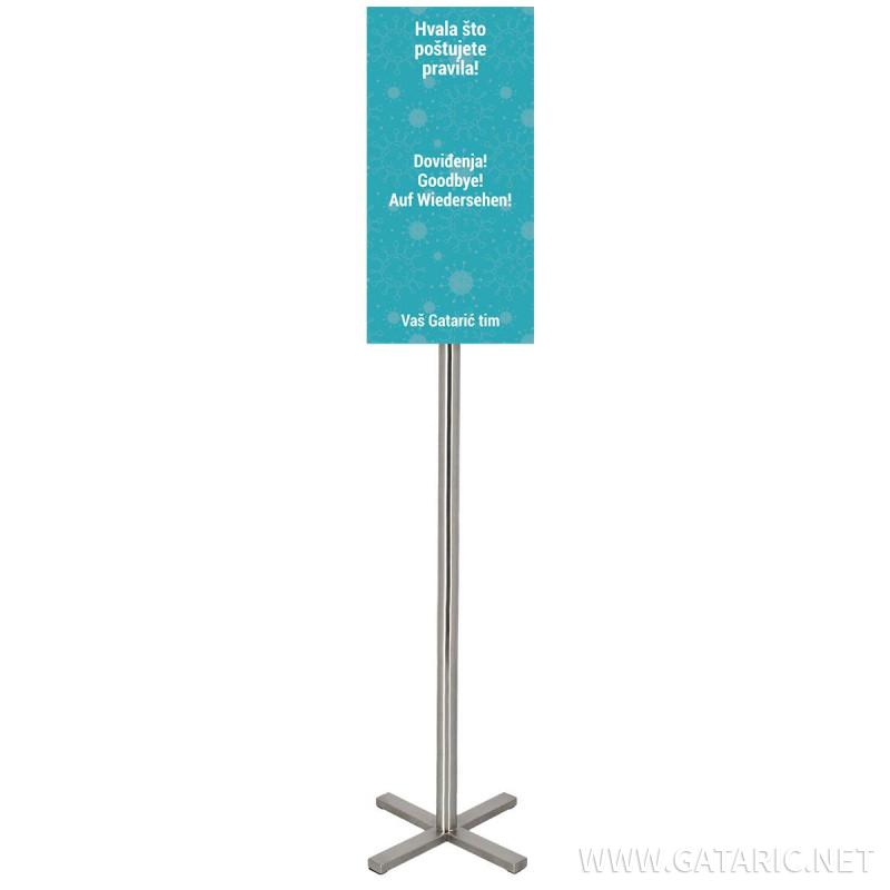 Disinfection stand 