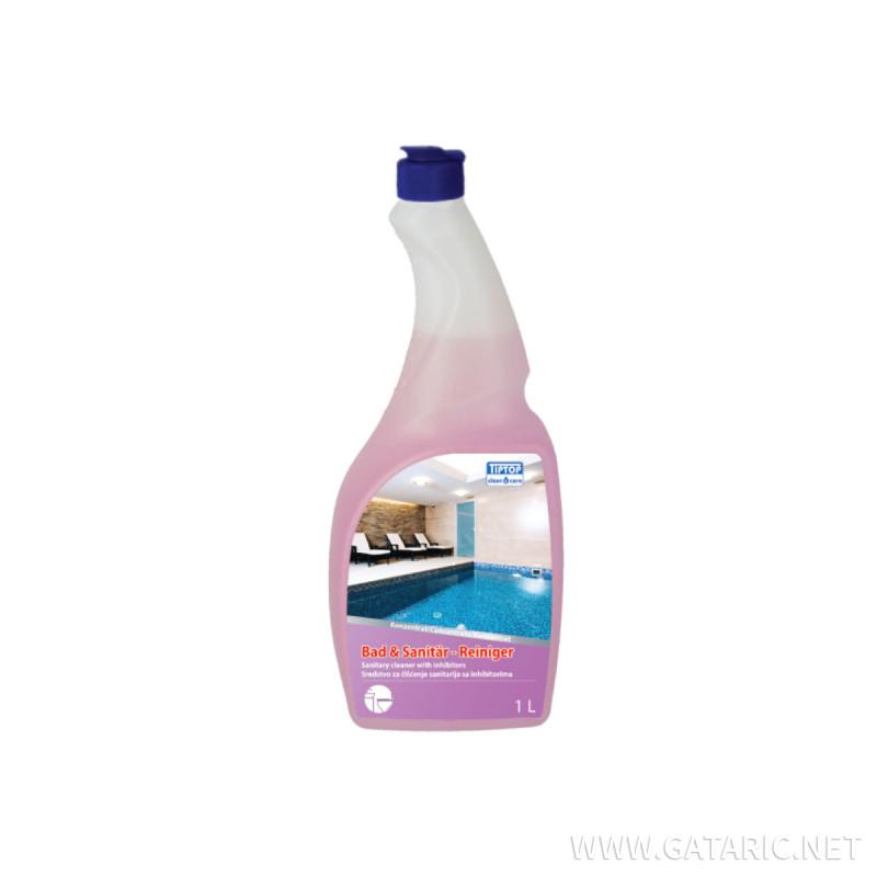 Sanitary cleaner with inhibitors 1L