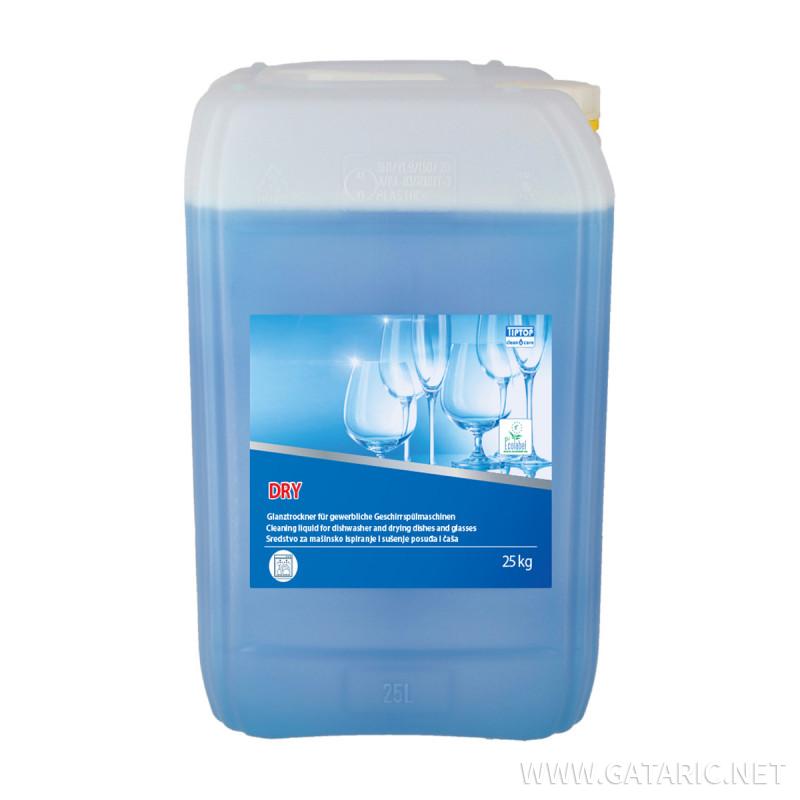 Cleaning liquid for diswasher drying dishes and glasses 25kg - DRY
