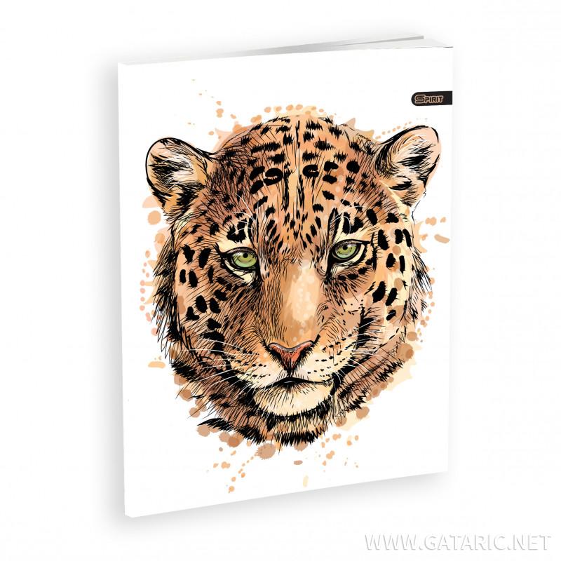 School Notebook A5 “Animals” Soft cover, Latain, 52 Sheets