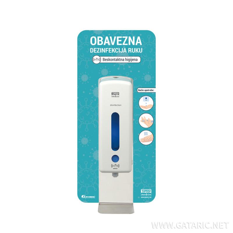 Wall disinfection stand