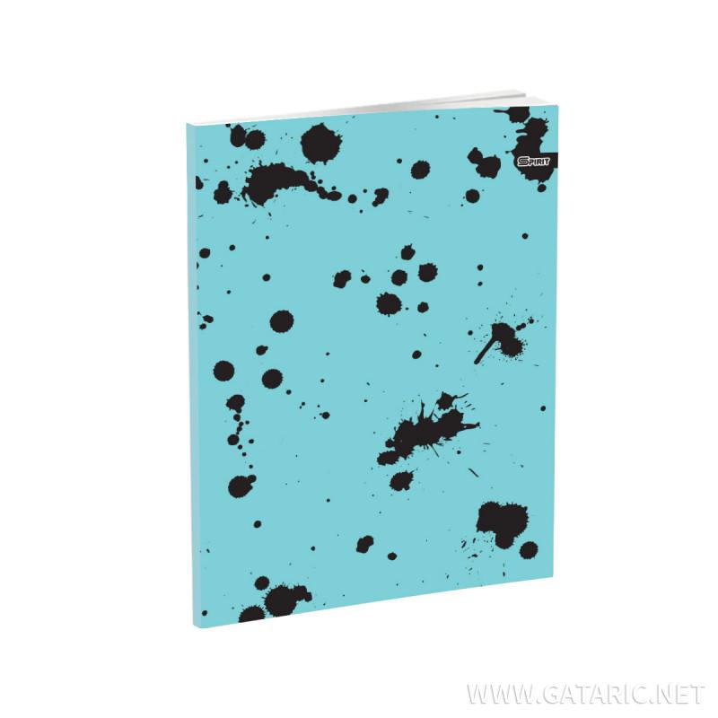 School Notebook A5 “Abstract” Soft cover, Squared, 52 Sheets