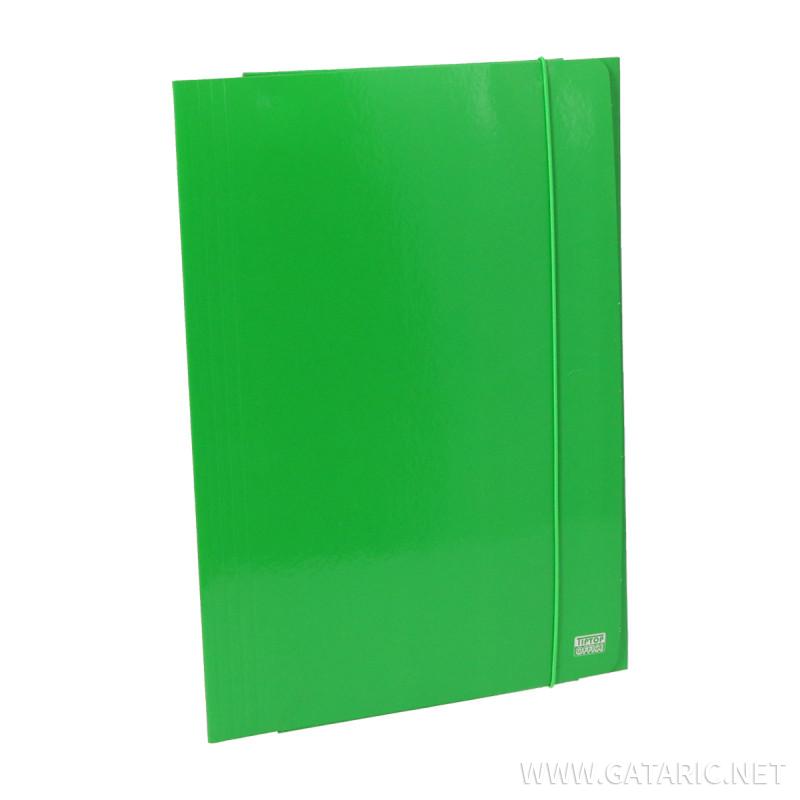 Cardboard File with Rubber Band A4, 600g
