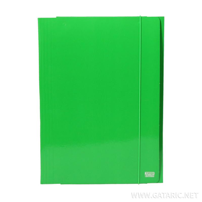Cardboard File with Rubber Band A4, 600g