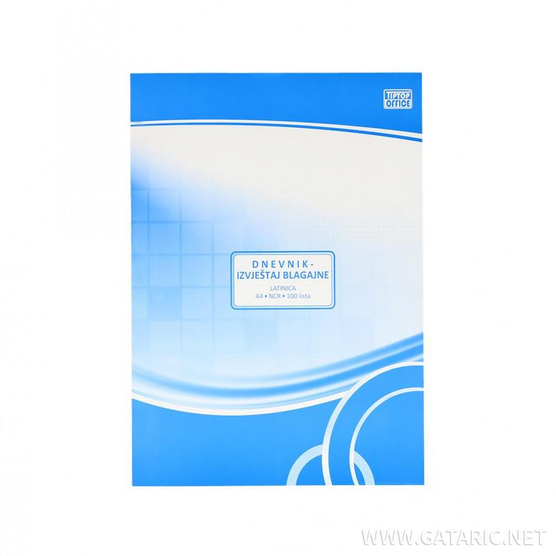 Dnevnik izvoda blagajne, A4 NCR 