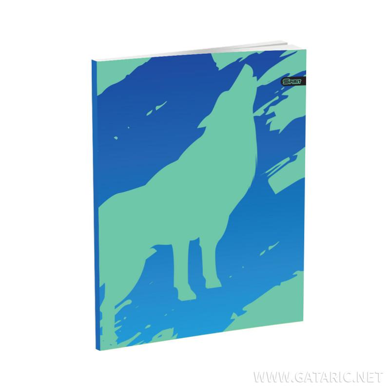 School Notebook A4 “Animals” Soft cover, Lines, 52 Sheets 