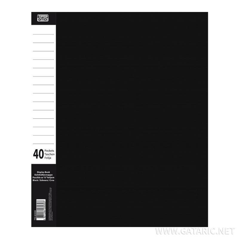 Fascikla sa 40 U-Folija, PP A4 