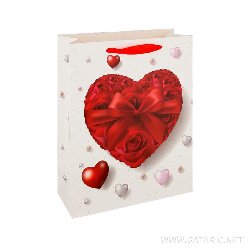 Gift bag ''Hearts'', M 