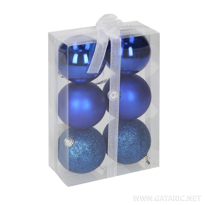 New Year ball set 6cm, 6/1 